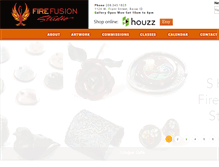 Tablet Screenshot of firefusion-studio.com